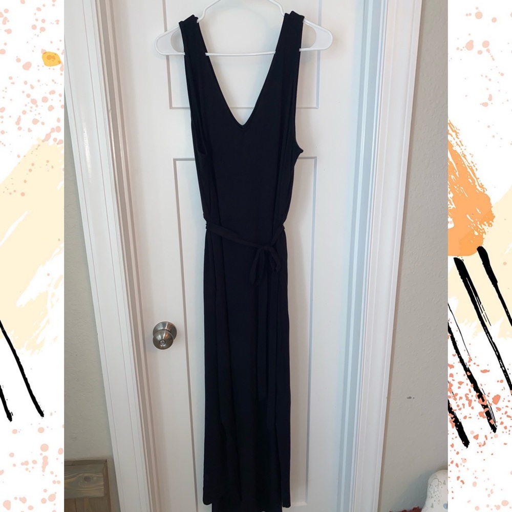 Tie Waist Maxi Dress